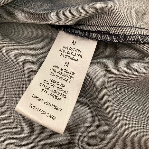 Miley Cyrus Max Azria Navy Blue Chambray Preppy Circle Skater Mini Skirt Medium - Picture 5 of 12